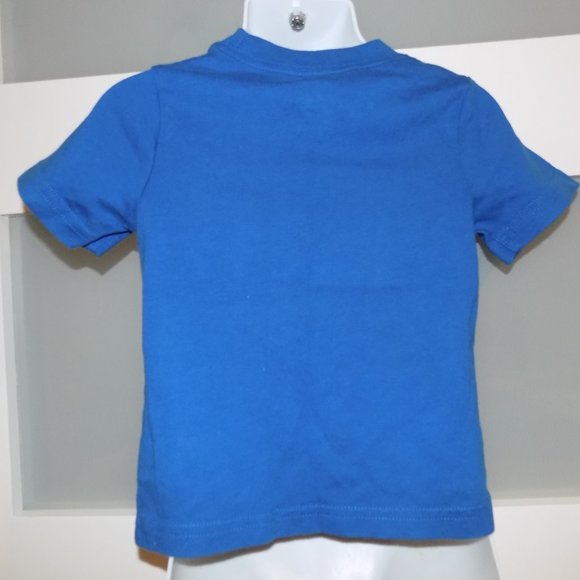 The Children's Place Warning I Make A Splash SS T-Shirt Size 6/9 Months Boy's - Picture 3 of 3